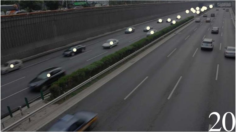 GroundingREC with C-REX prediction for car driving to the left