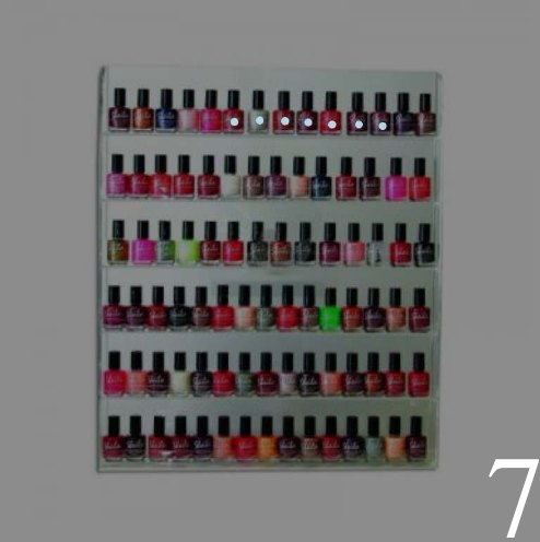 GroundingDINO prediction for nail polish in the top layer